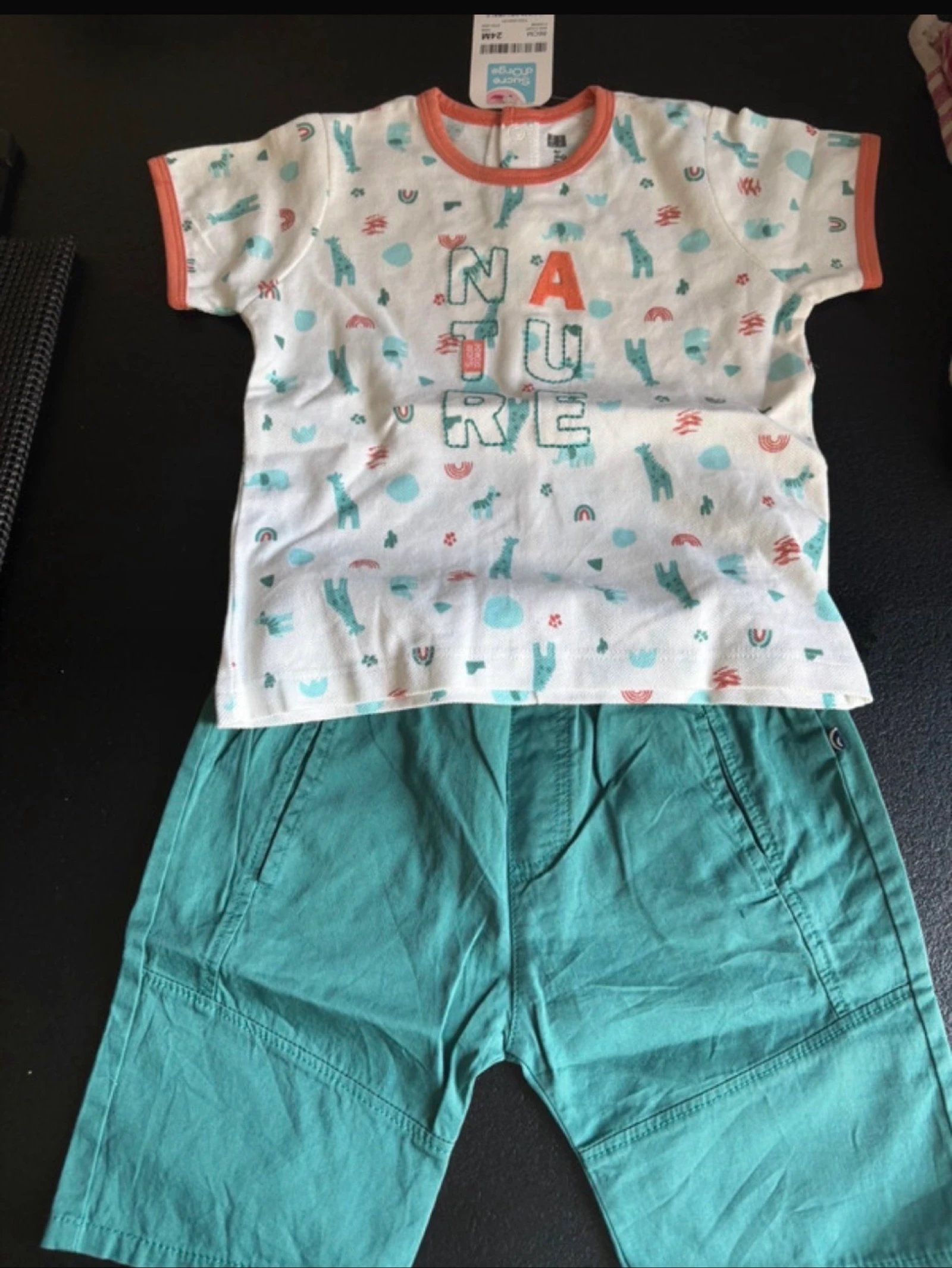 Ensemble sucre d’orge neuf bébé garçon